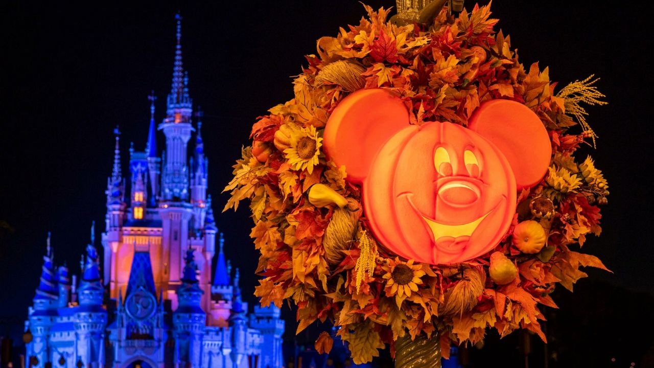 Magic Kingdom during Halloween season in 2021. (Photo courtesy: Disney)