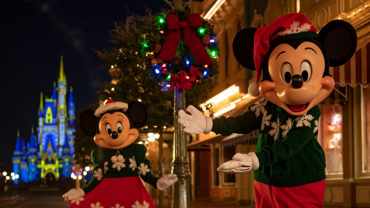 Disney World will kick off its holiday season in November with celebrations planned at all four parks. (Disney)