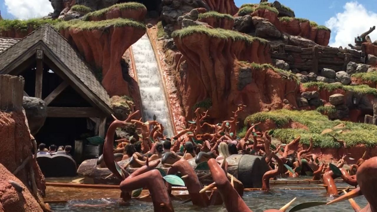 Splash Mountain at the Magic Kingdom at Walt Disney World Resort. (Spectrum News 13)