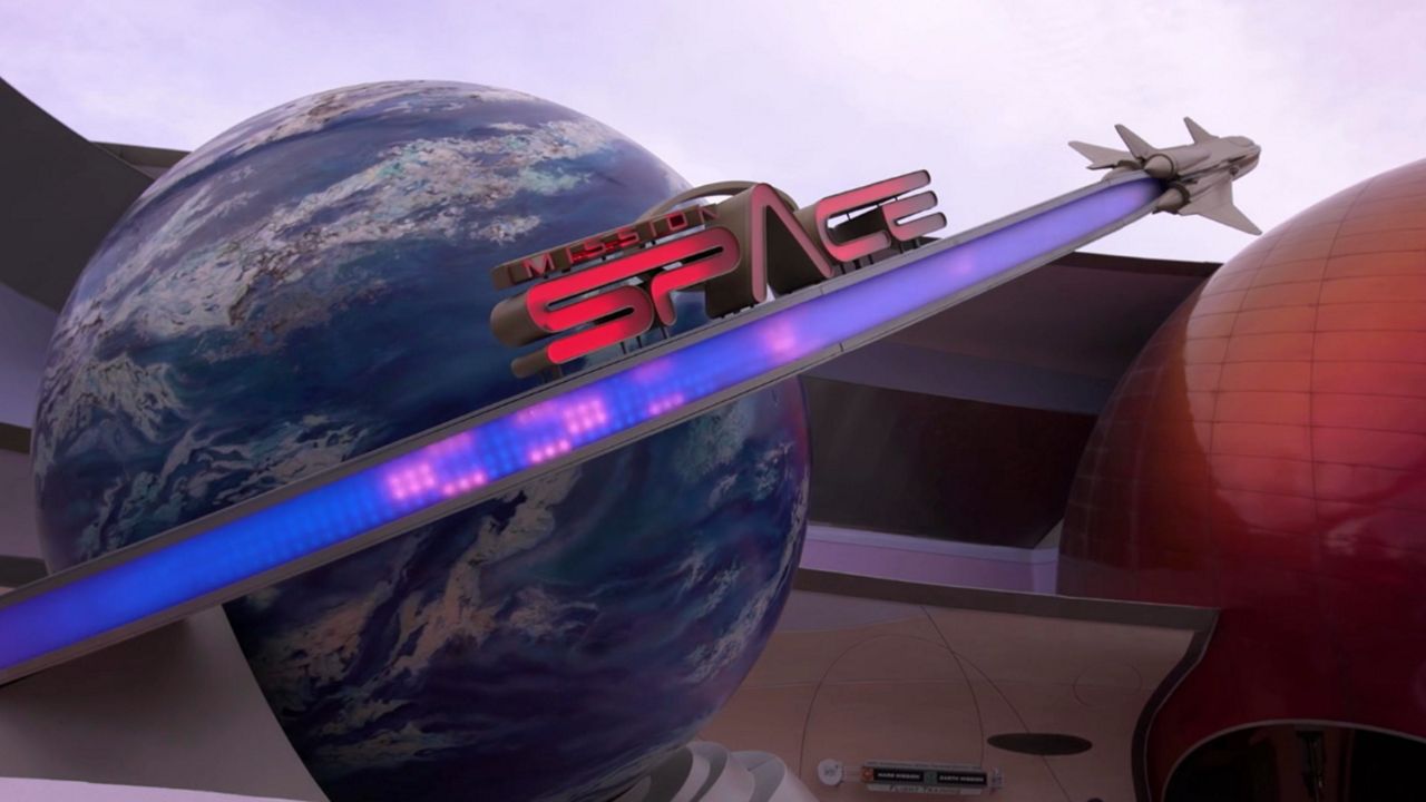 Mission: Space at Epcot. (Courtesy of Disney)