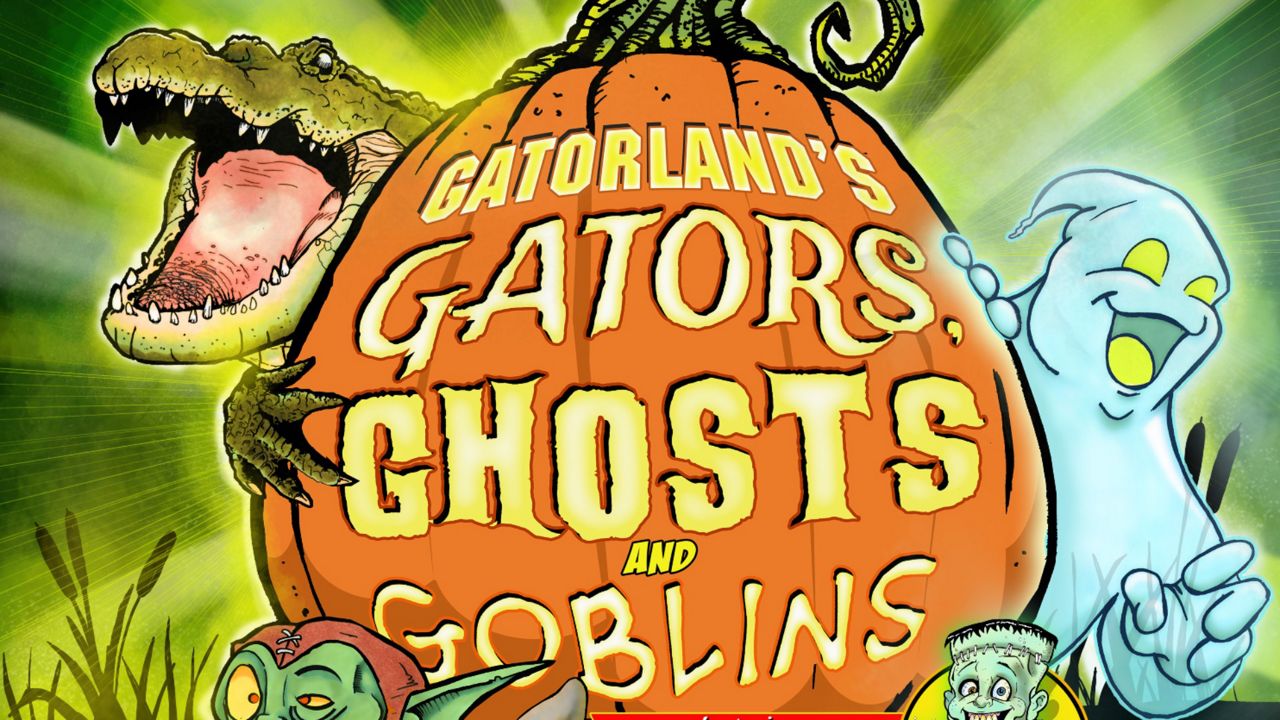 Gatorland's Gators, Ghosts and Goblins event returns for its third year on October 9. (Gatorland)