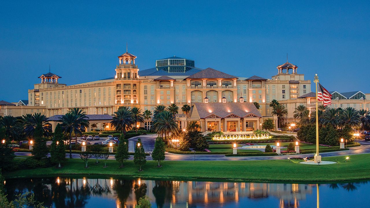 Gaylord Palms Resort & Convention Center in Kissimmee. (Photo courtesy: Gaylord Palms)