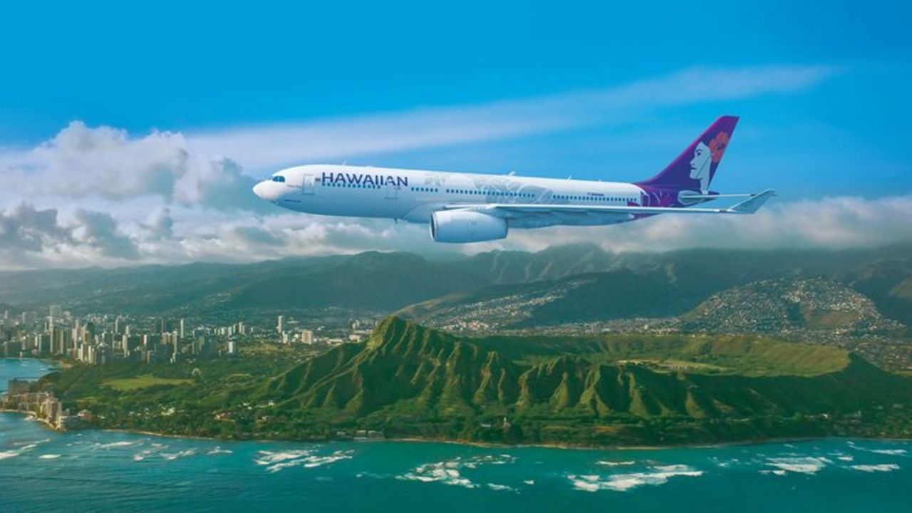 Hawaiian Airlines plane. (Photo Courtesy: Hawaiian Airlines)