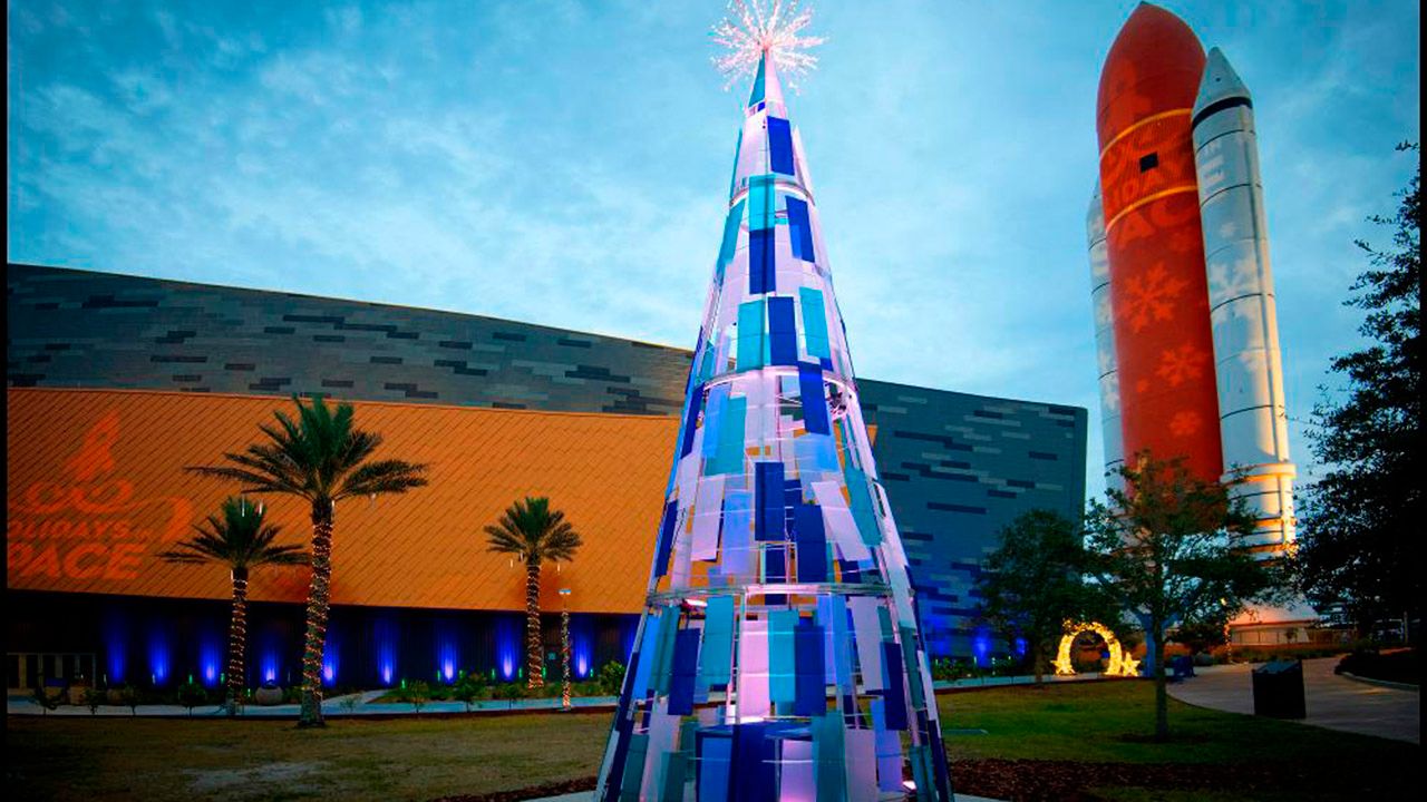 Holidays in Space at Kennedy Space Center Visitor Complex. (File)