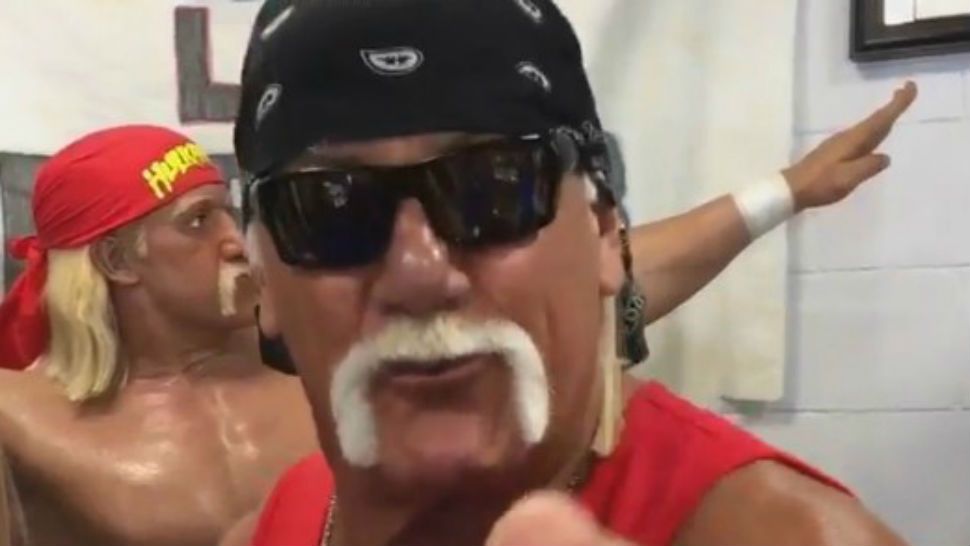 Hulk Hogan has been reinstated into the WWE Hall of Fame, the company announced Sunday. (Spectrum News 13, File)