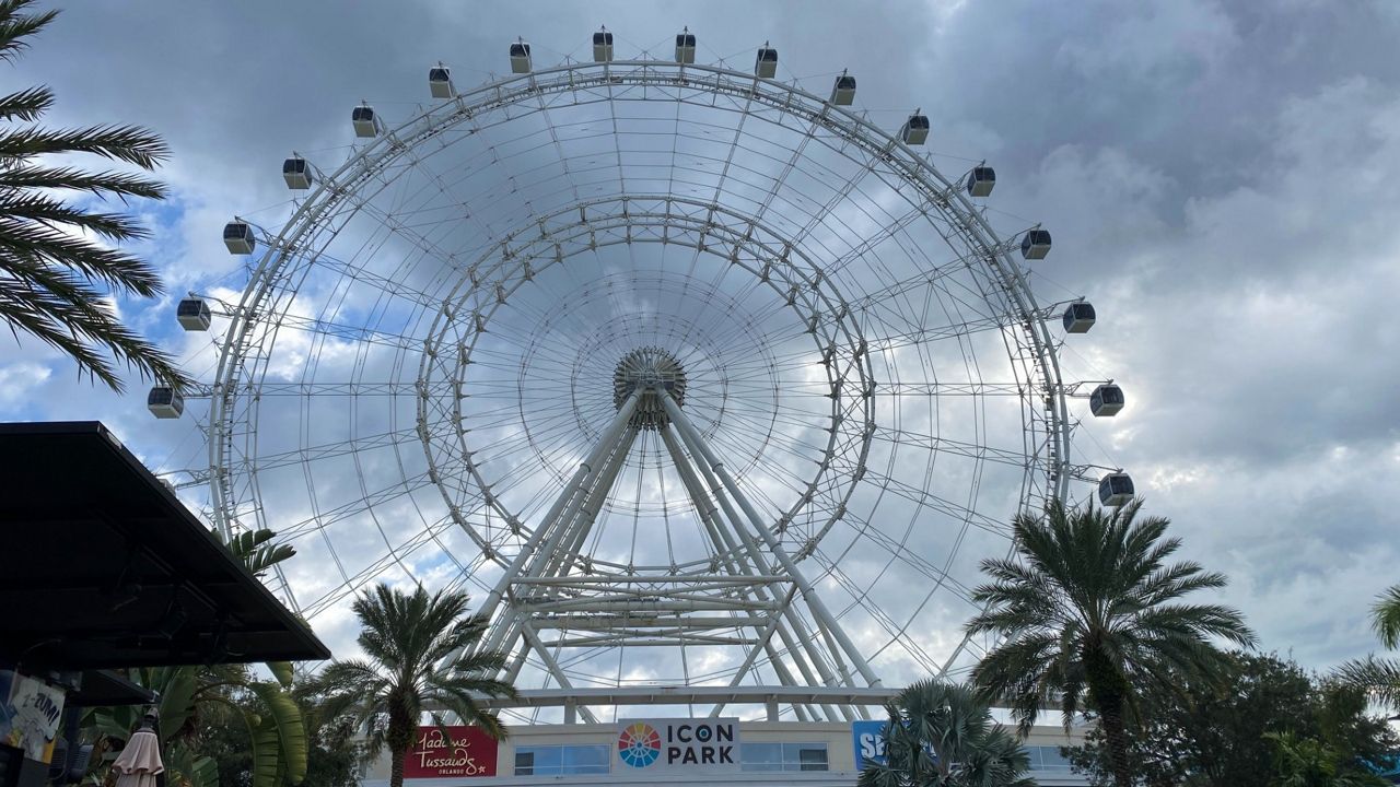 The Wheel at ICON Park. (Spectrum News/Ashley Carter)