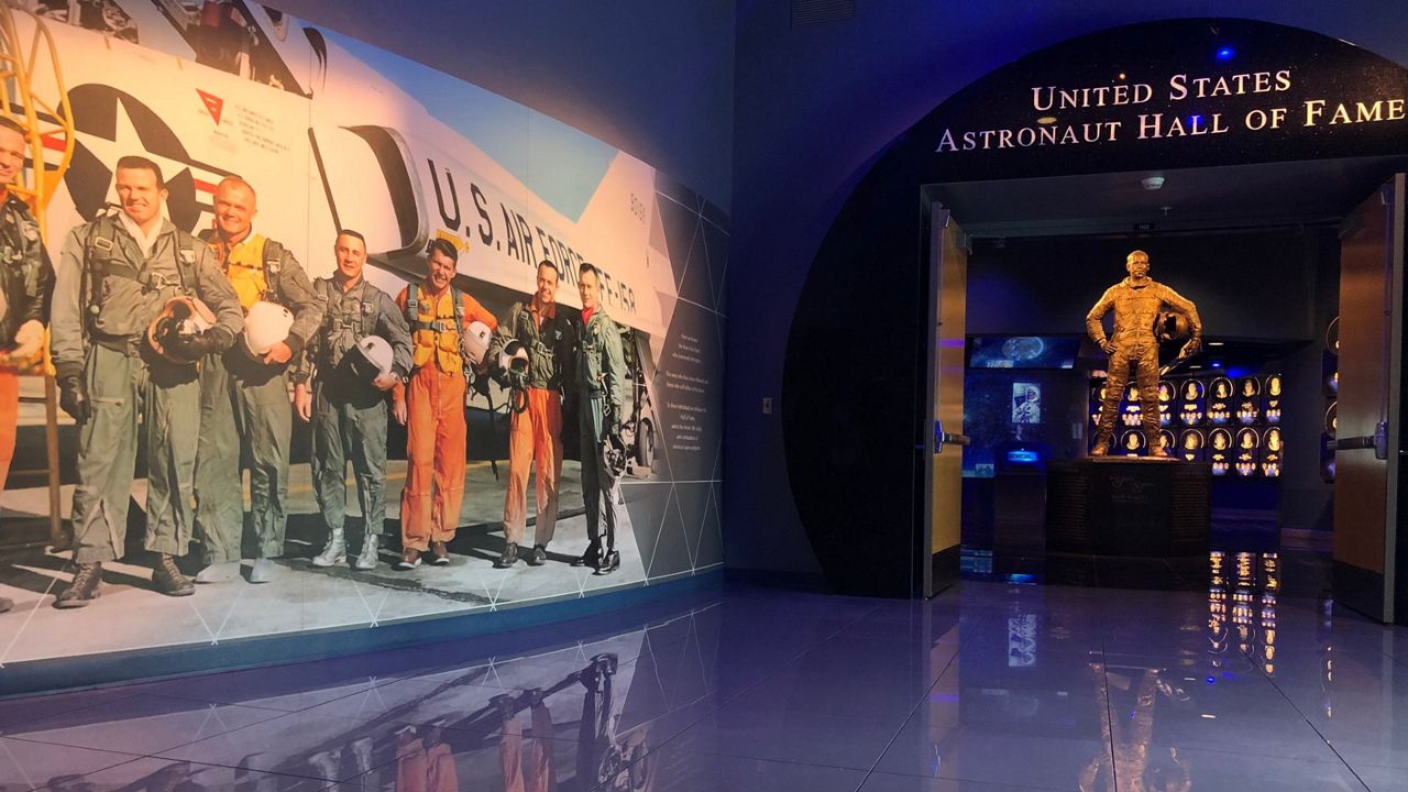 The U.S. Astronaut Hall of Fame at Kennedy Space Center Visitor Complex. (Spectrum News/File)