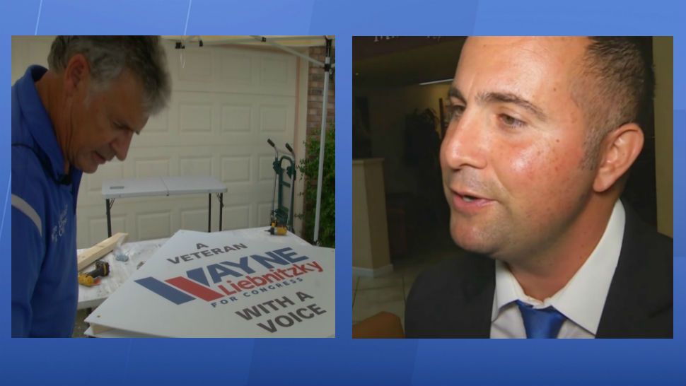 Wayne Liebnitzky, left, and Darren Soto, are vying for Florida's 9th Congressional District seat. 