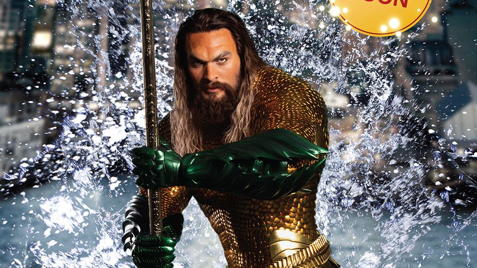 An Aquaman wax figure in the likeness of actor Jason Momoa will debut at Madame Tussauds Orlando on Dec. 4. (Courtesy of Madame Tussauds)