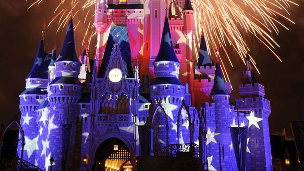 Fireworks at Disney World's Magic Kingdom on July 4. (Disney/File)