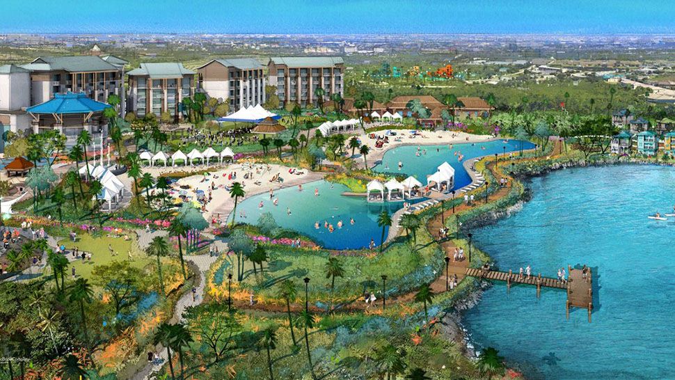 Artist rendering of Margaritaville Resort Orlando. (Courtesy of Margaritaville Resort Orlando)