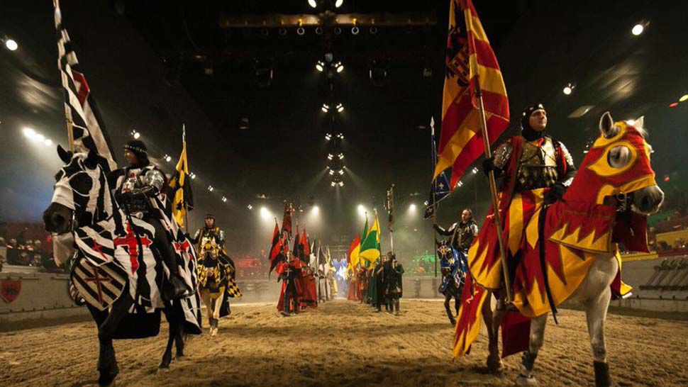 Medieval Times lowered the drawbridge and reopened the gates to royal guests on Sunday, July 5, after shutting down in March due to the coronavirus pandemic. (file photo)