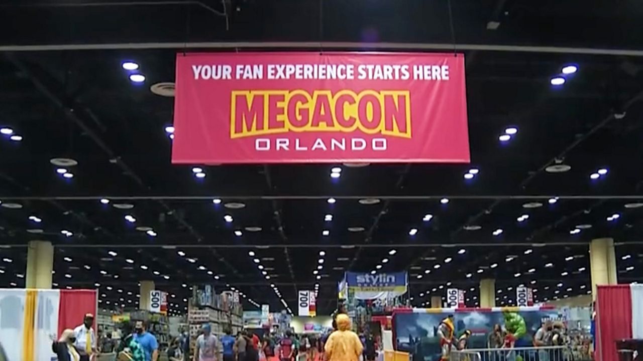 MegaCon Orlando runs May 19-22 at the Orange County Convention Center. (Spectrum News/File)