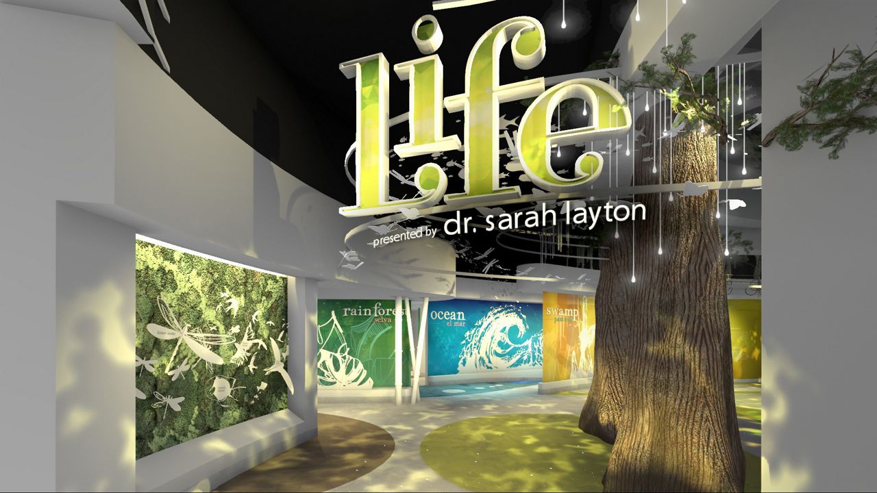 Artist rendering of the entrance of the new "Life" exhibit planned for the Orlando Science Center. (Photo: Orlando Science Center)