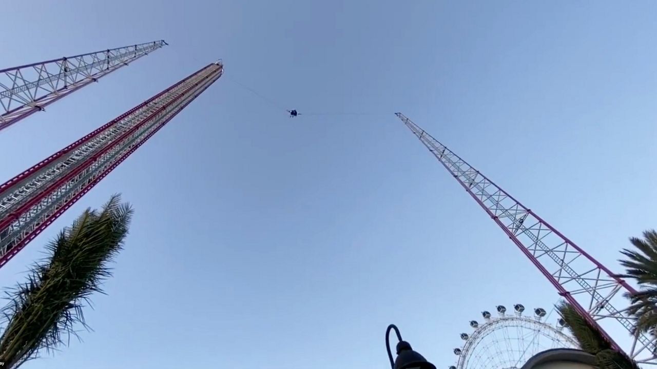 World's biggest slingshot clearance ride