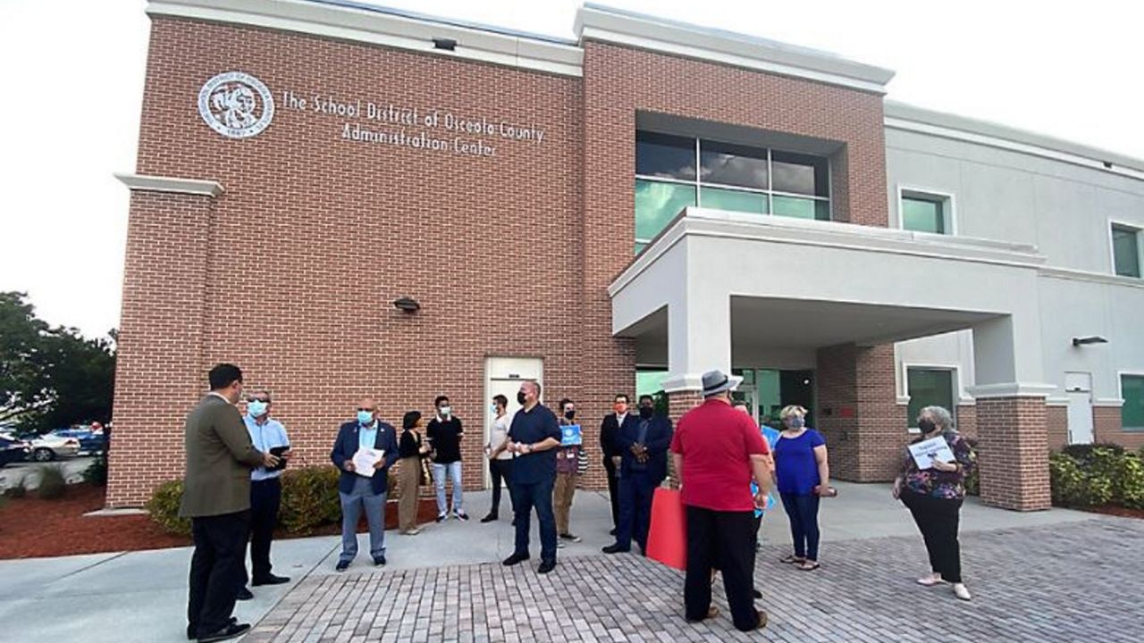Masks not part of agenda, but still a hot topic in Osceola