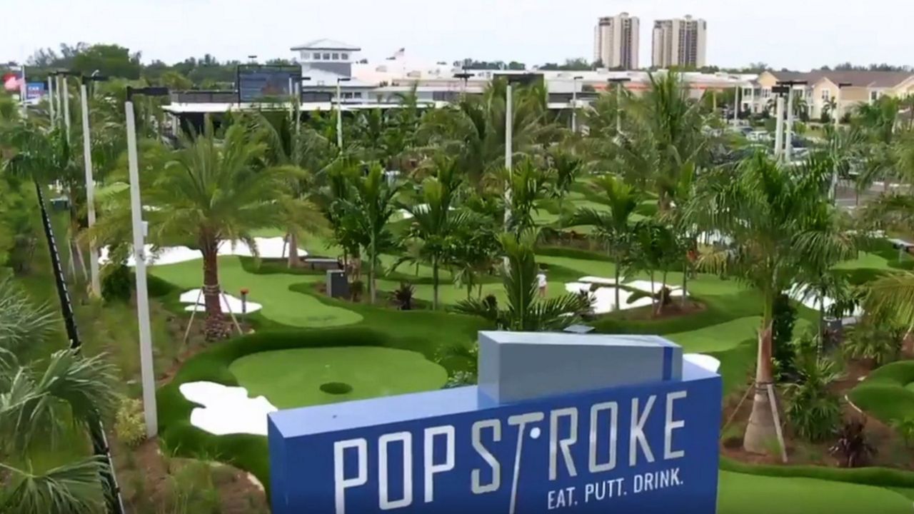 PopStroke, a family-friendly mini-golf, dining concept, is expanding to Orlando and Tampa Bay areas. (PopStroke)