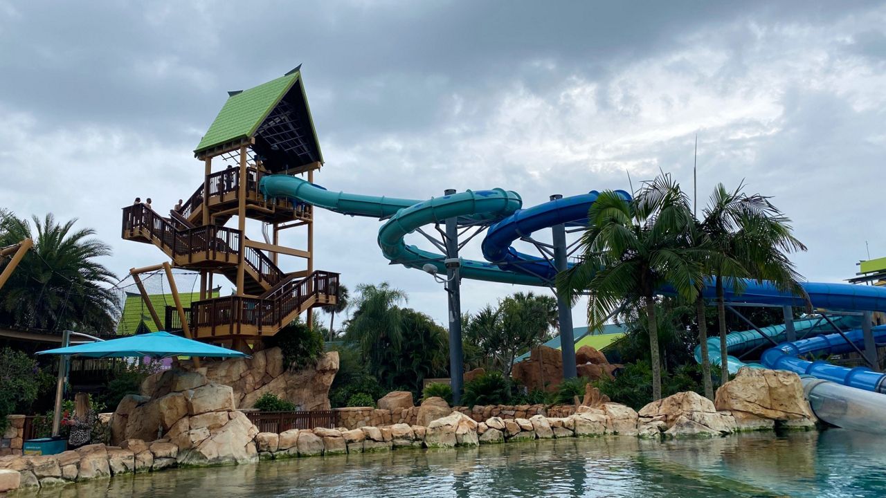 Reef Plunge at Aquatica Orlando. (Spectrum News/Ashley Carter)