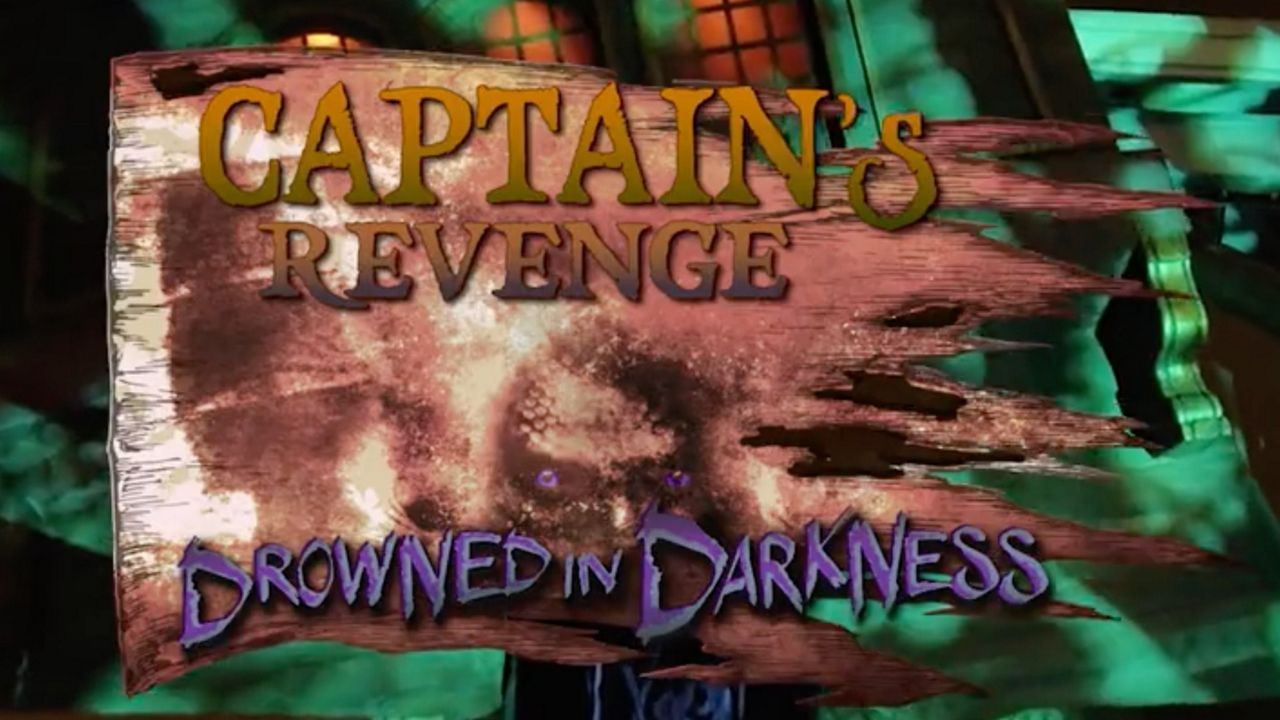 Captain's Revenge — Drowned in Darkness haunted house for SeaWorld Orlando's Howl-O-Scream. (Photo courtesy: SeaWorld)