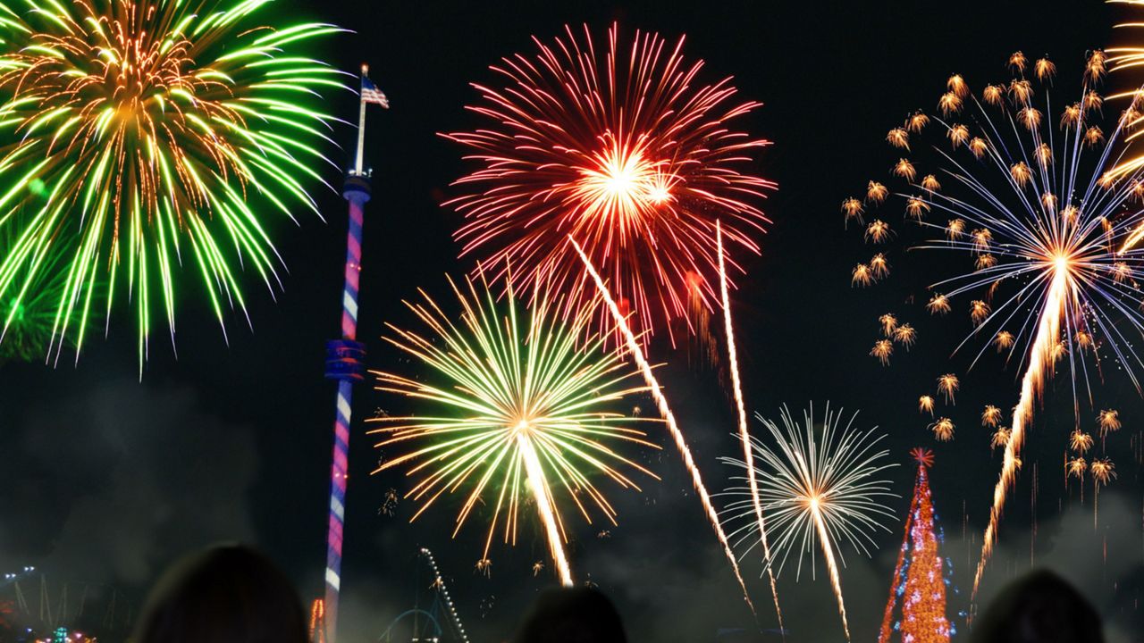 New Year's Eve fireworks at SeaWorld Orlando. (Photo: SeaWorld/File)