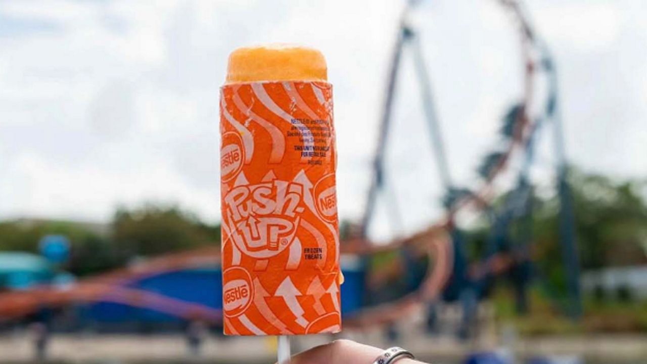 For a limited time, SeaWorld Orlando is giving away ice cream to visitors. (Photo: SeaWorld)