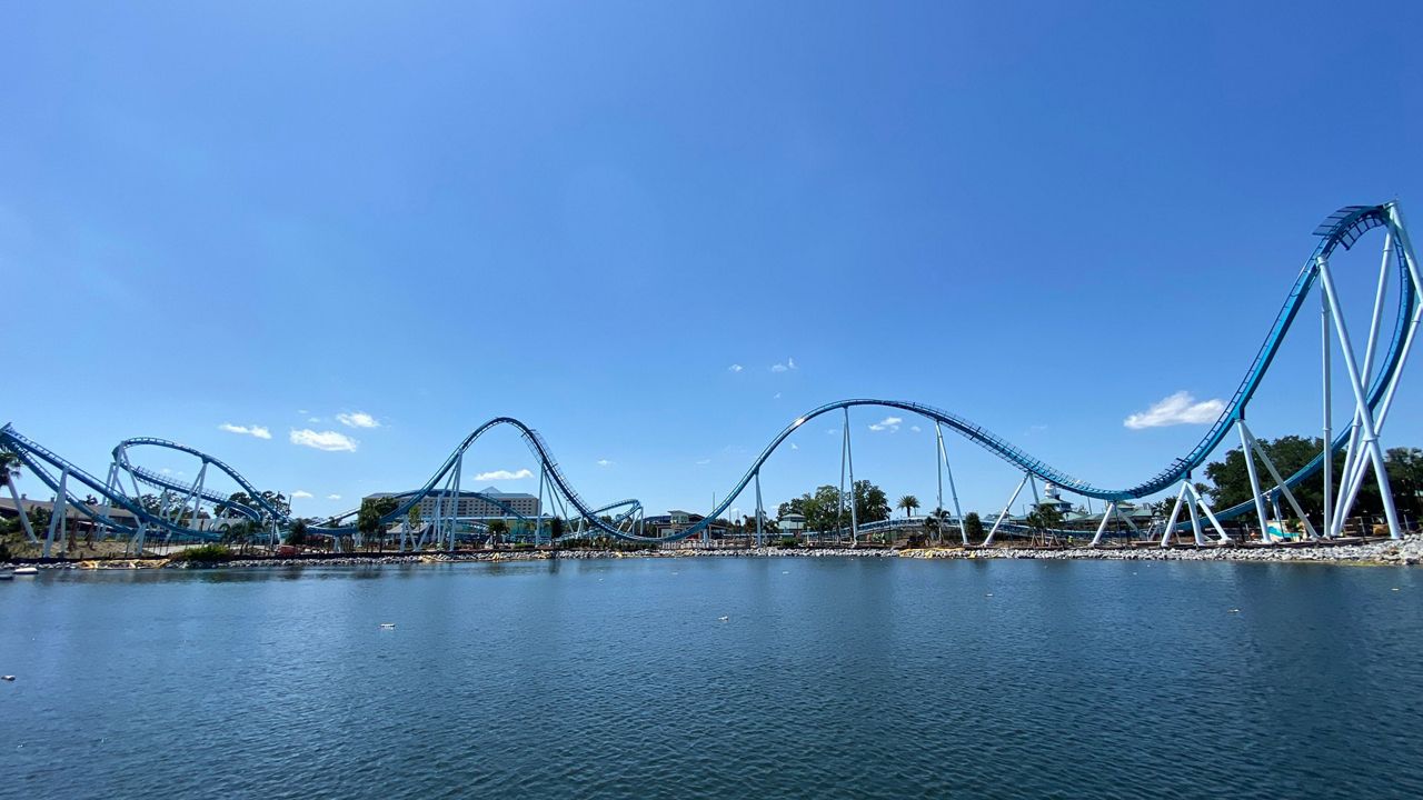 SeaWorld Orlando announces opening date for Ice Breaker roller coaster