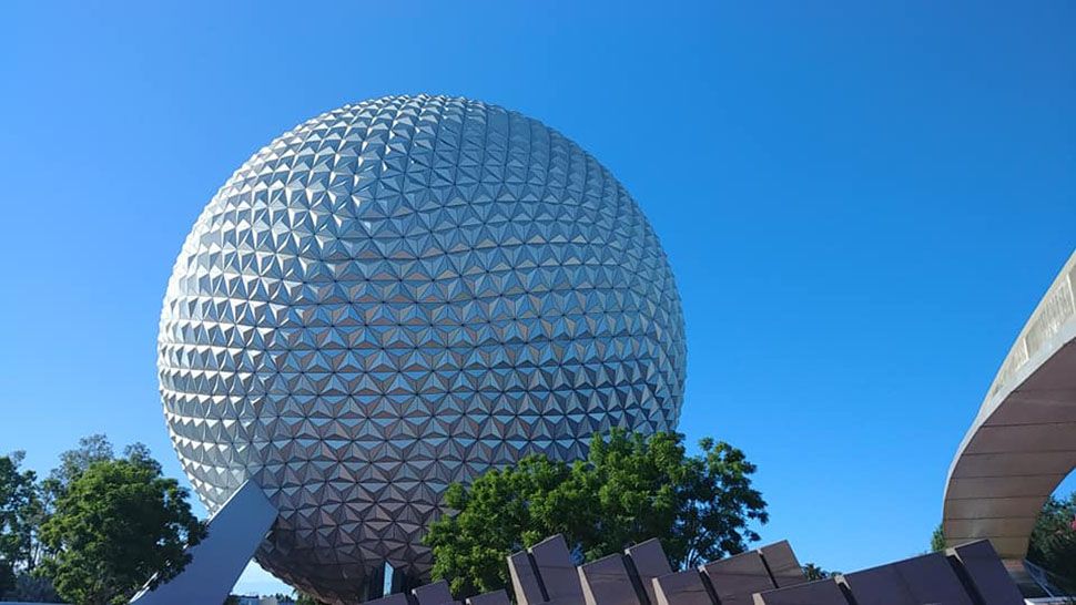 Epcot's Spaceship Earth. (Ashley Carter, staff)