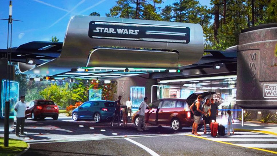 New concept revealed for Disney World's upcoming Star Wars hotel. (Courtesy of Disney)
