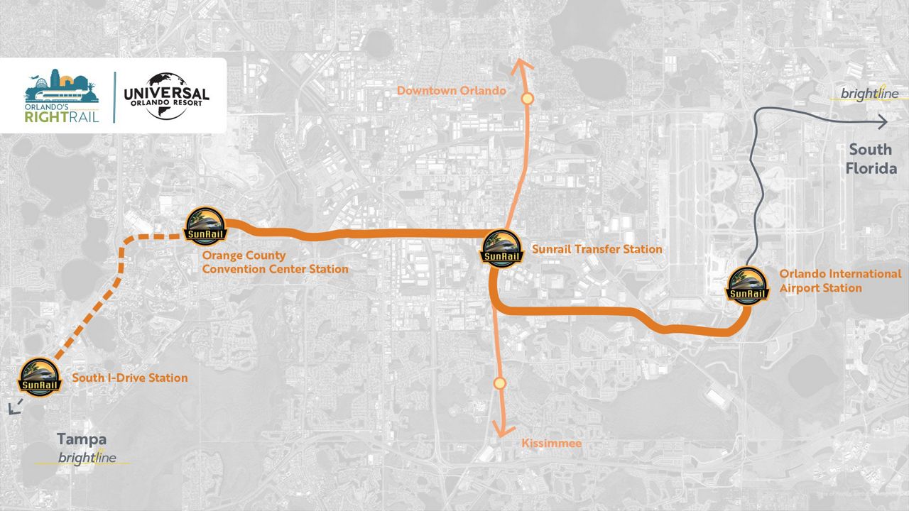 Universal Orlando Reveals Plans for SunRail Station at Orange County ...