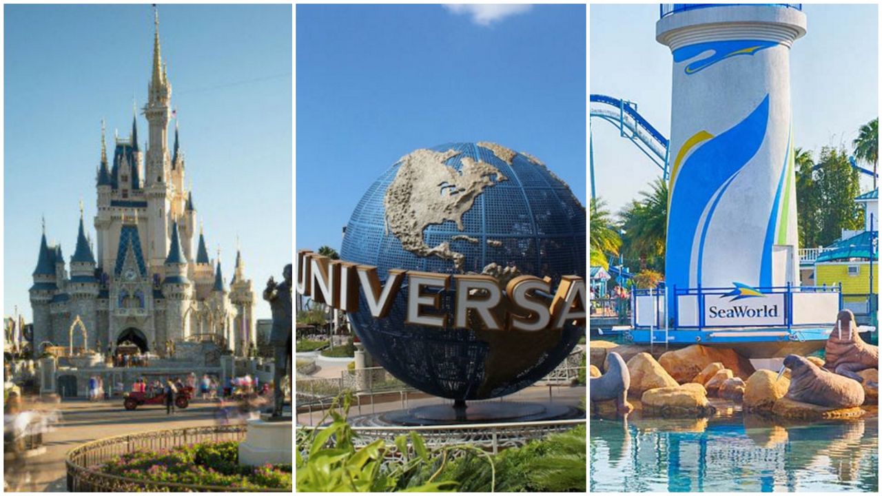 The major theme parks in Central Florida have been closed since mid-March because of the coronavirus pandemic.