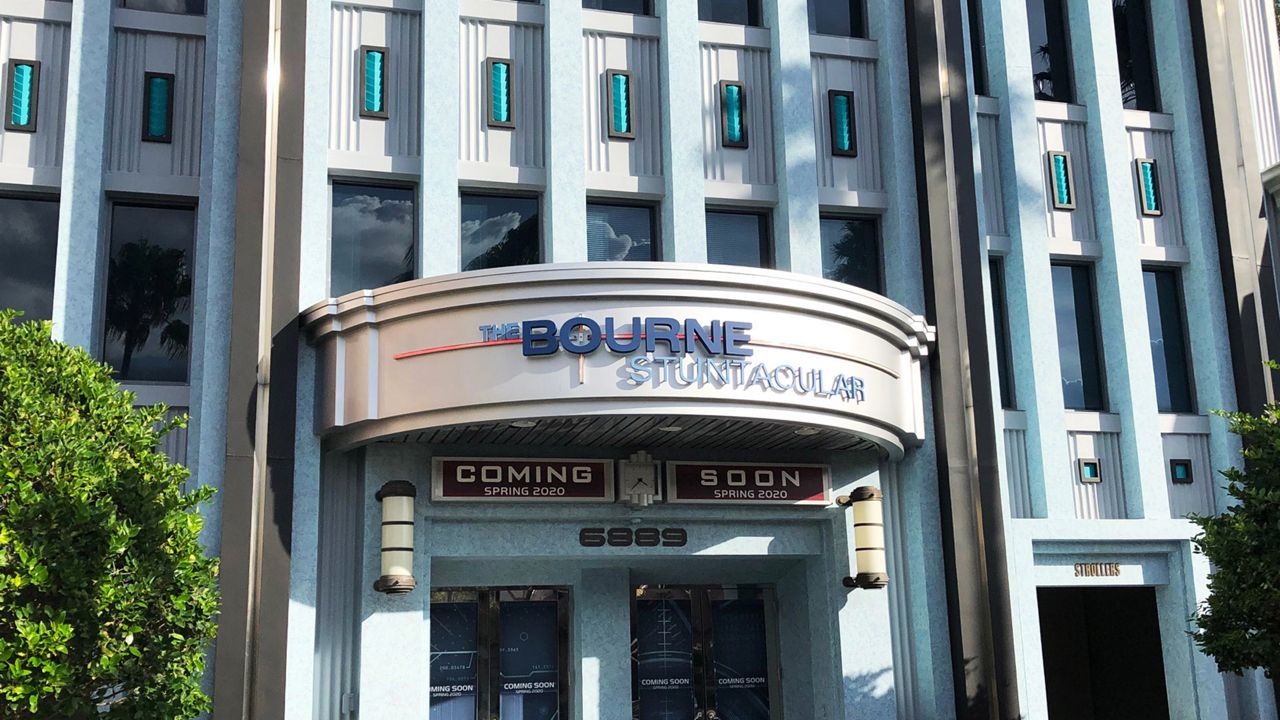 The Bourne Stuntacular, a new live-action stunt show at Universal Studios Florida, is expected to debut this spring. (Ashley Carter/Spectrum News)
