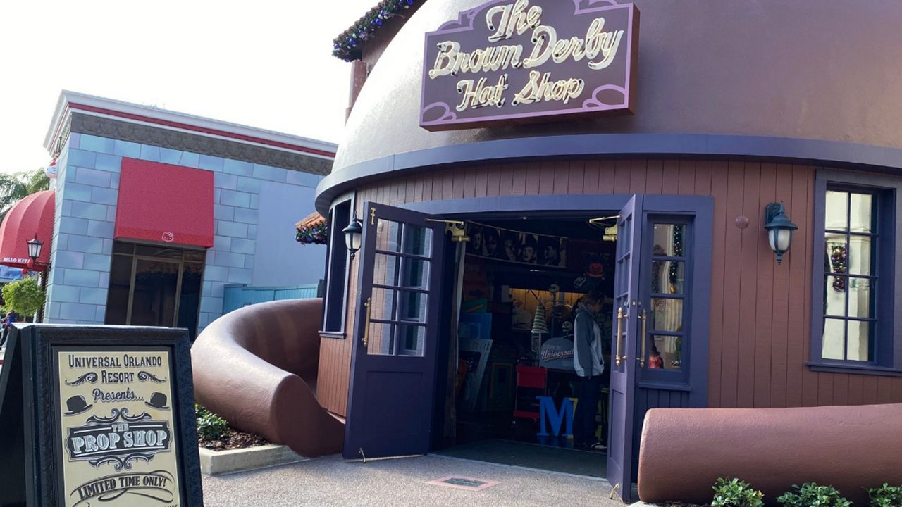 Brown derby store hat shop