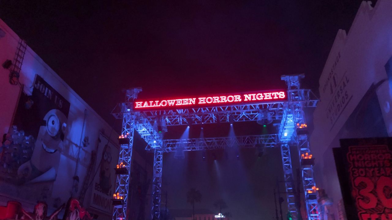 Halloween Horror Nights, now in its 30th year, is underway at Universal Studios Florida. (Spectrum News/Ashley Carter)