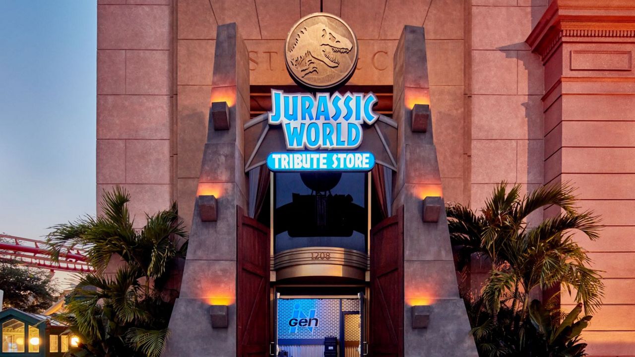 The Jurassic World Tribute Store at Universal Studios Florida. (Universal Orlando)