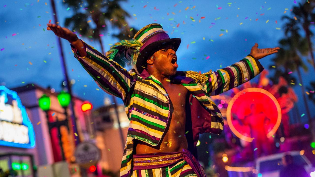 Universal Orlando's Mardi Gras celebration begins Feb. 5. (Photo courtesy: Universal)