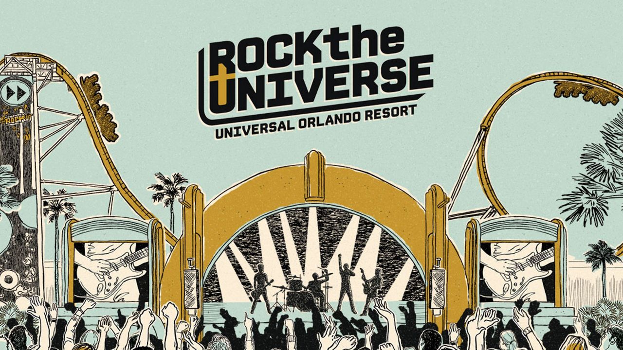 Universal Orlando Reveals Lineup For Rock The Universe   N13 Universal Rock The Universe Poster