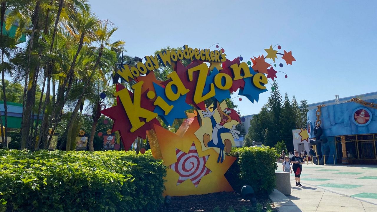 Woody Woodpecker's Kid Zone at Universal Studios Florida. (Spectrum News/Ashley Carter)