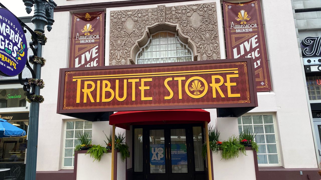 Universal's Tribute Store gets New Orleans-inspired theme