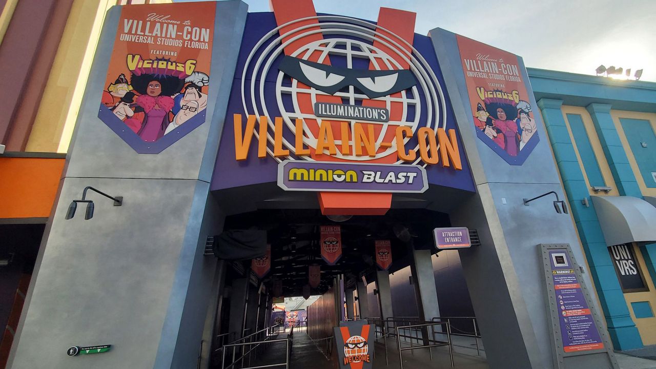 Villain-Con Minion Blast at Universal Studios Florida entered technical rehearsals on Saturday. (Spectrum News/Ashley Carter)
