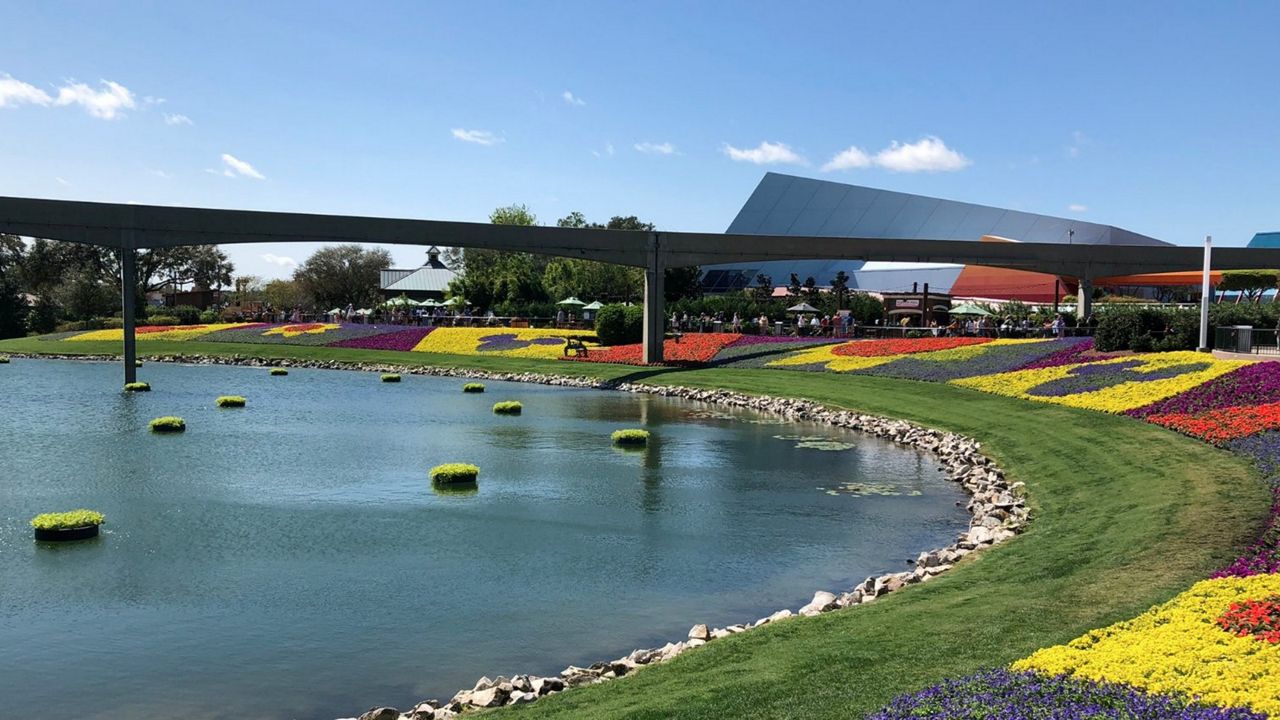 The Epcot International Flower & Garden Festival at Epcot. (Spectrum News/Ashley Carter)