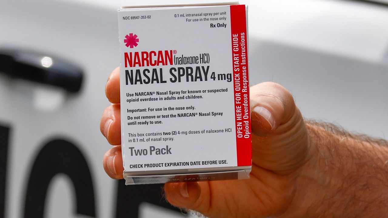 box of narcan