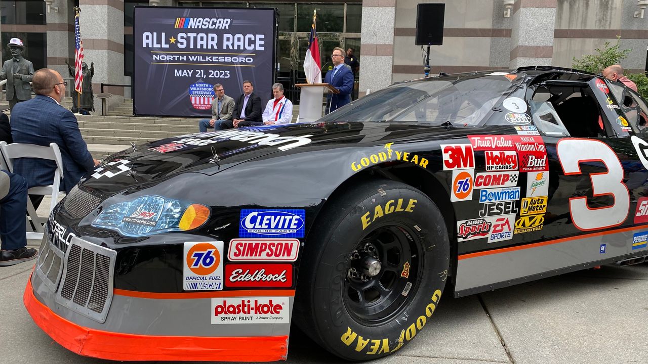 The state used American Rescue Act money to get the old North Wilkesboro Speedway fixed up and ready to host NASCAR races again.