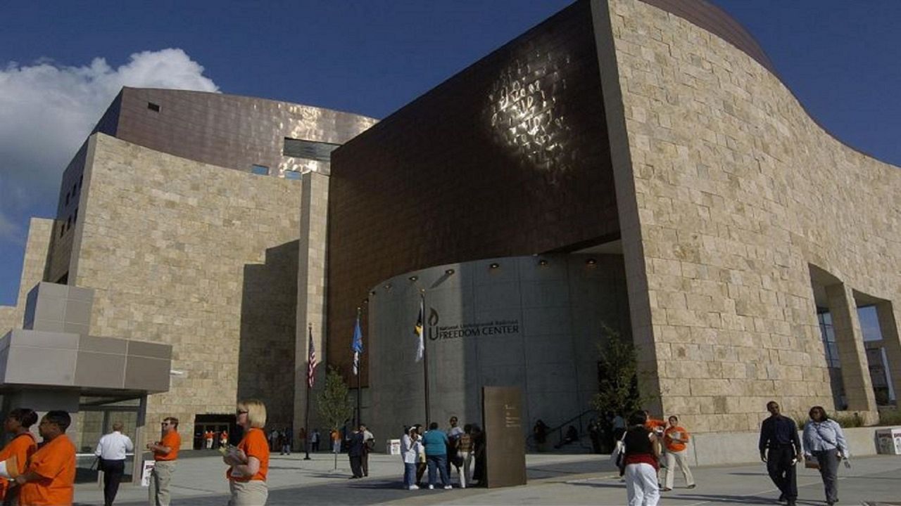 National Underground Railroad Freedom Center, Cincinnati, Ohio. (AP Photo)