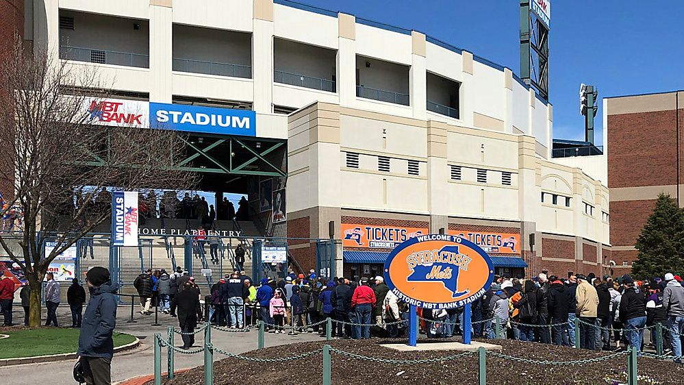 Play ball! Syracuse Mets ready for home opener at NBT Bank Stadium