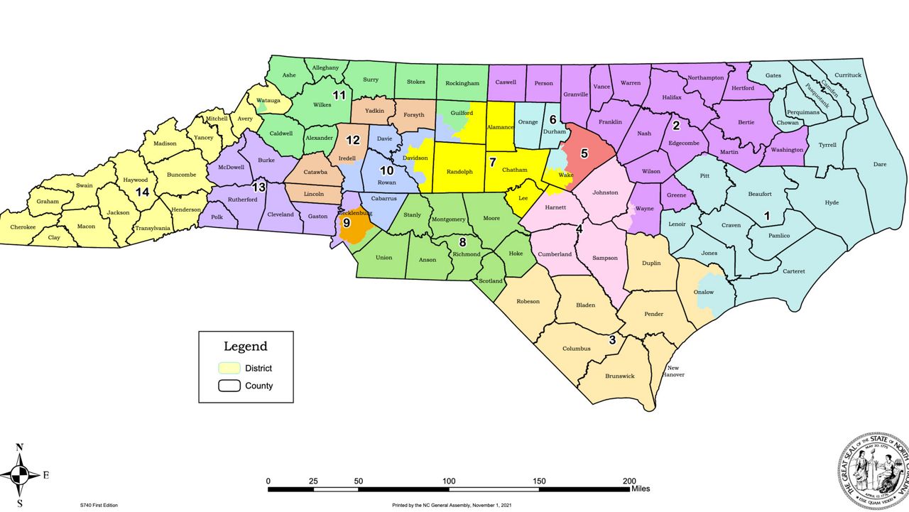 The North Carolina Supreme Court delayed the 2022 primary elections while a case over redistricting is heard in Wake County court. Lawsuits accuses the Republcan-led General Assembly of unconstitutional racial and partisan gerrymandering.