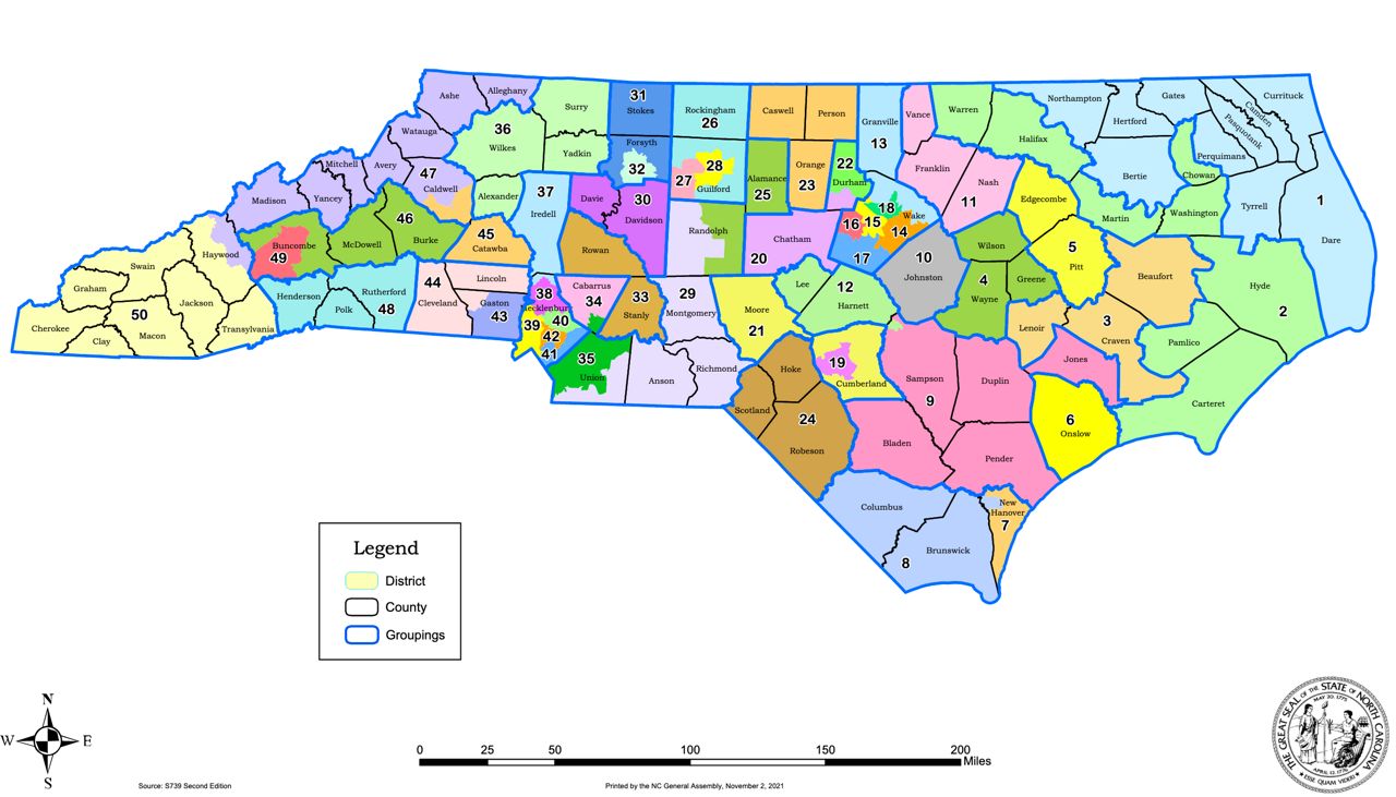 A three-judge panel heard arguments over gerrymandering in the new redistricting maps. The case will likely be appealed to the North Carolina Supreme Court. 