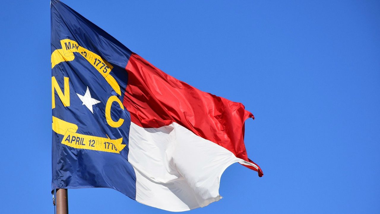 North Carolina Gov. Roy Cooper has ordered American and North Carolina flags at state facilities to be lowered to half-staff on Monday to honor a military veteran.