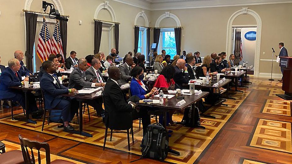 NC mayors, elected officials attend event at The White House