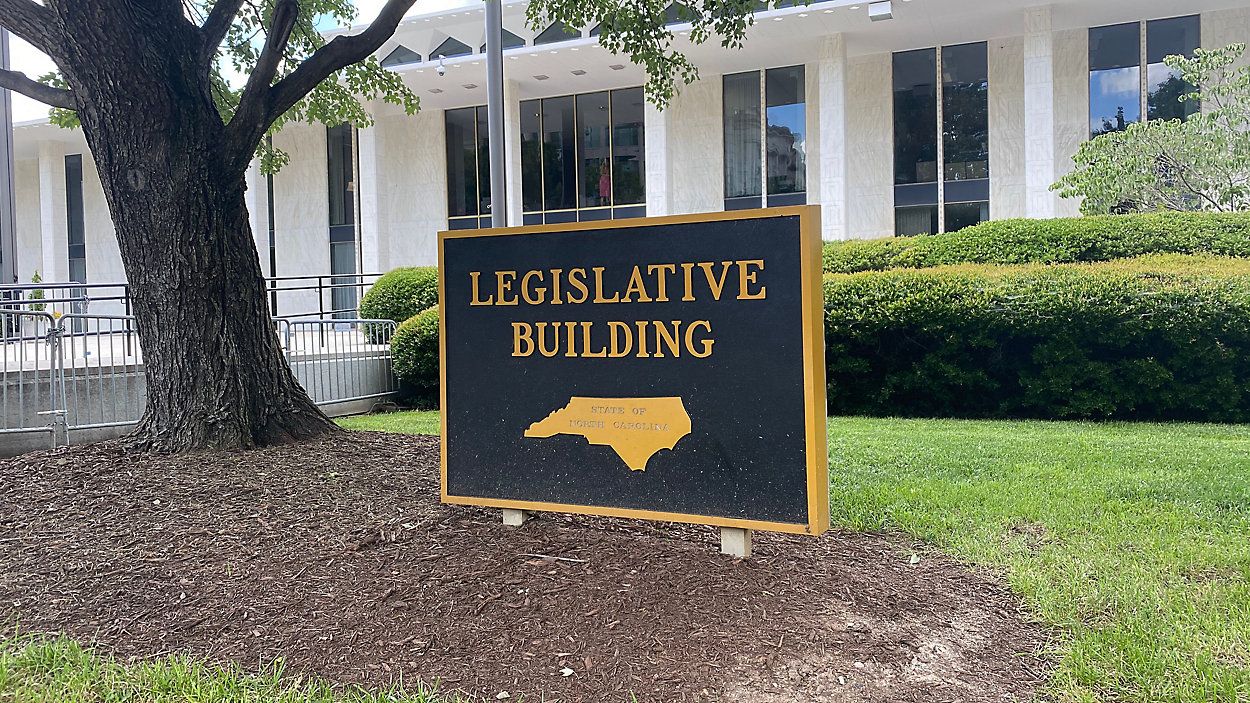 The 2023-2024 session at the North Carolina General Assembly begins at noon on Wednesday. There will be a number of familiar topics on the table, including medical marijuana, sports gambling and Medicaid expansion. (Charles Duncan/Spectrum News 1)