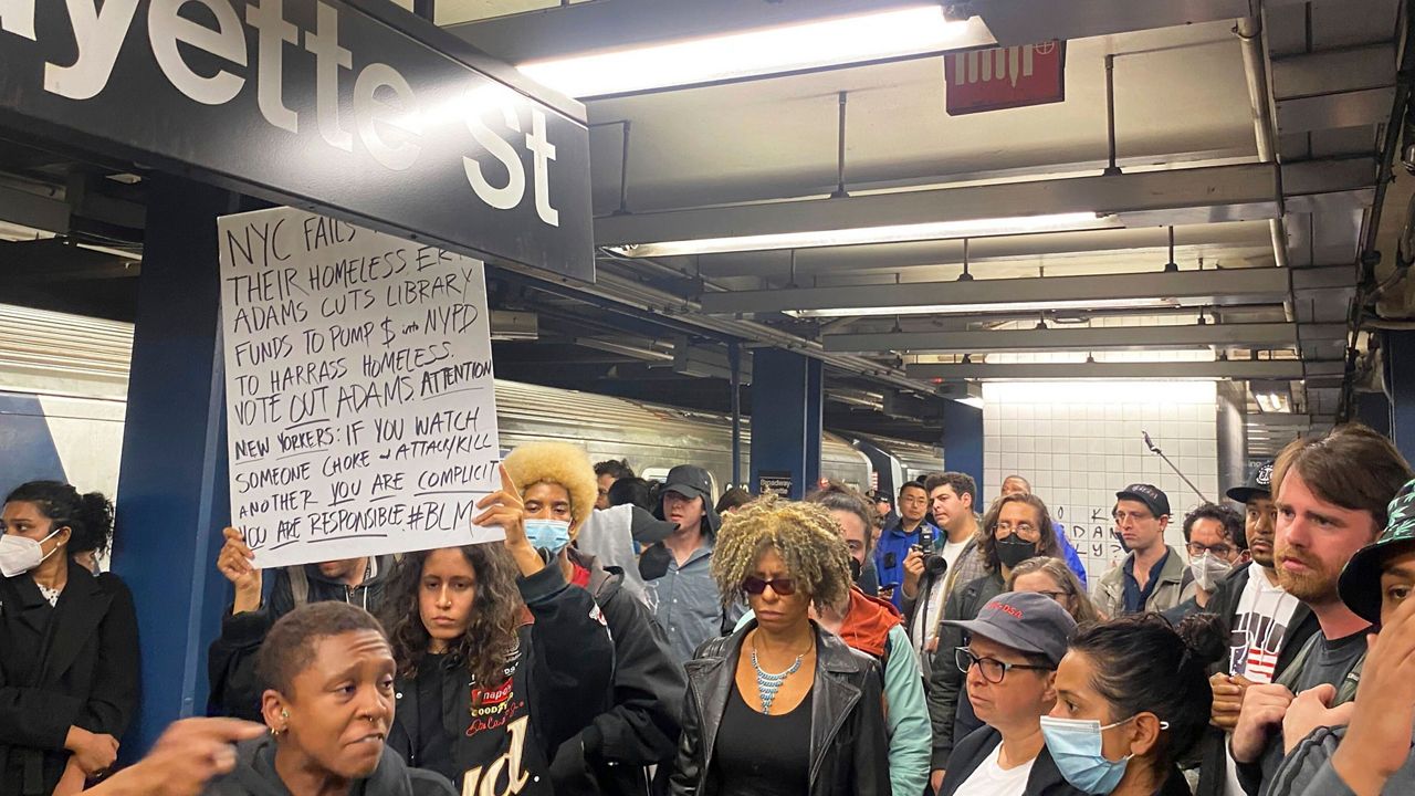 protestas en el metro